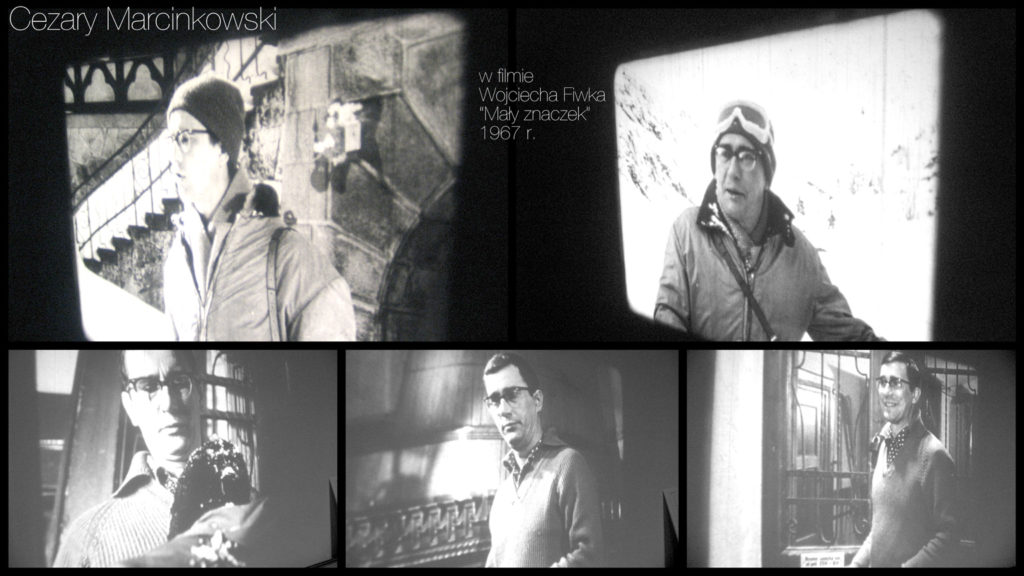 KADR Z ODNALEZIONEGO FILMU MAŁY ZNACZEK