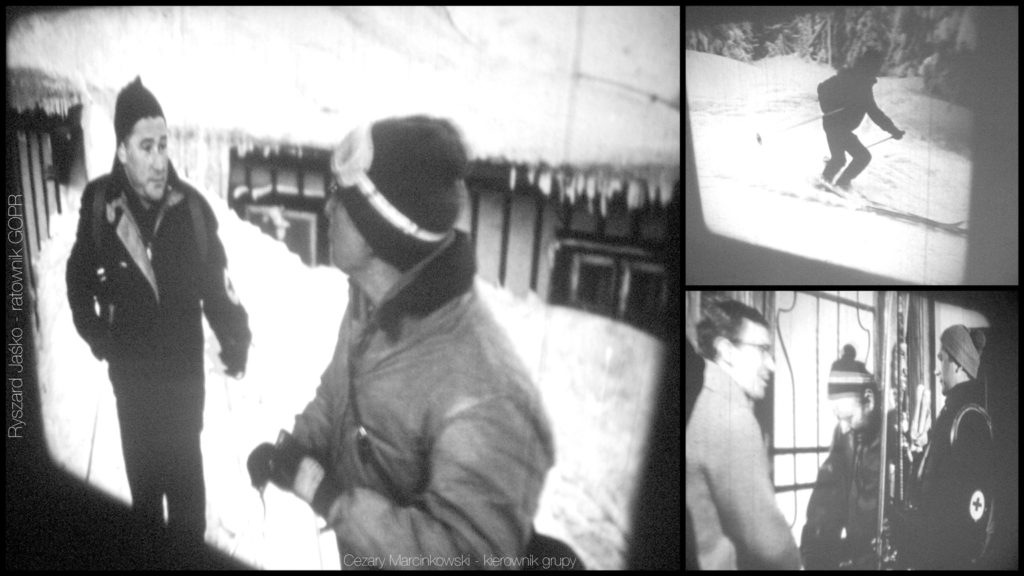 KADR Z ODNALEZIONEGO FILMU MAŁY ZNACZEK