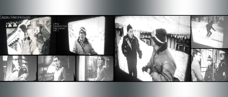 KADR Z ODNALEZIONEGO FILMU MAŁY ZNACZEK