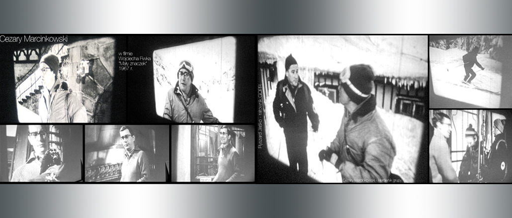 KADR Z ODNALEZIONEGO FILMU MAŁY ZNACZEK