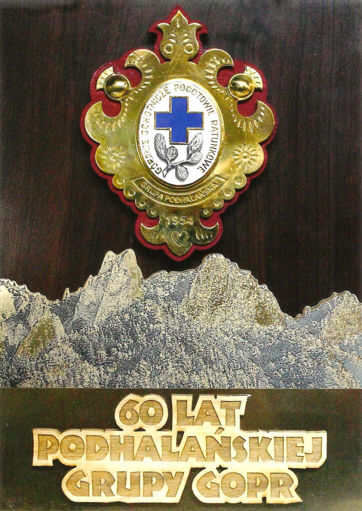 60 LECIE GRUPY PODHALAŃSKIEJ GOPR - OKOLICZNOŚCIOWA SPINKA