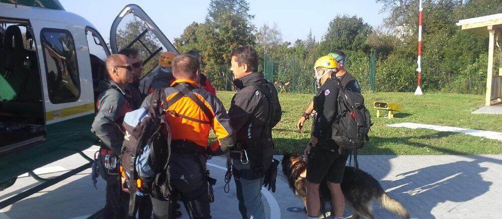 SŁOWACKI PIES RATOWNIK URATOWAŁ POLSKIEGO TURYSTĘ