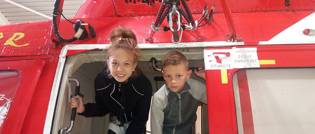 ODWIEDZINY W BAZIE ŚMIGŁOWCOWEJ TOPR