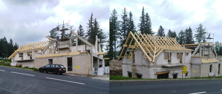 STAN ROBÓT NA BUDOWIE STACJI GOPR W KARPACZU