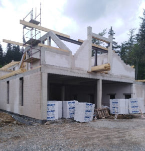 STAN ROBÓT NA BUDOWIE STACJI GOPR W KARPACZU