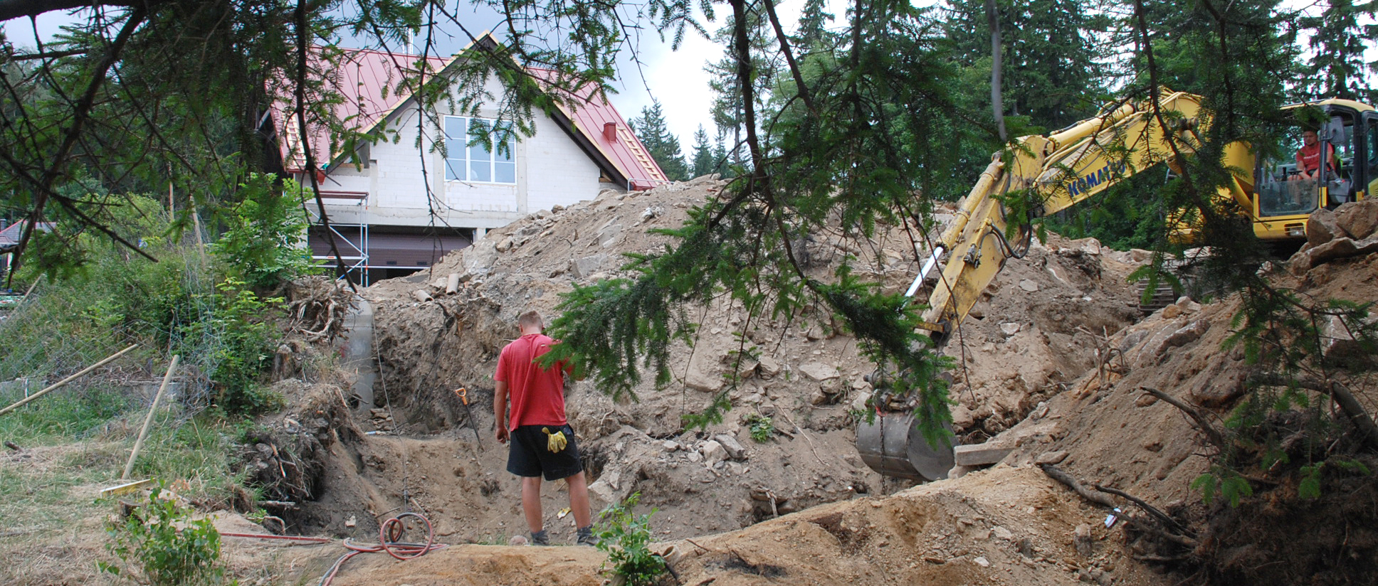 BUDOWA STACJI GOPR W KARPACZU TRWA