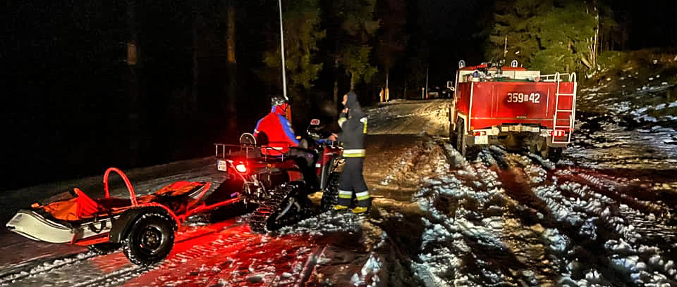 AKCJA RATUNKOWA POD ŁABSKIM SZCZYTEM
