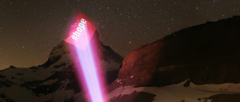 ŚWIATŁA NADZIEI NA MATTERHORNIE