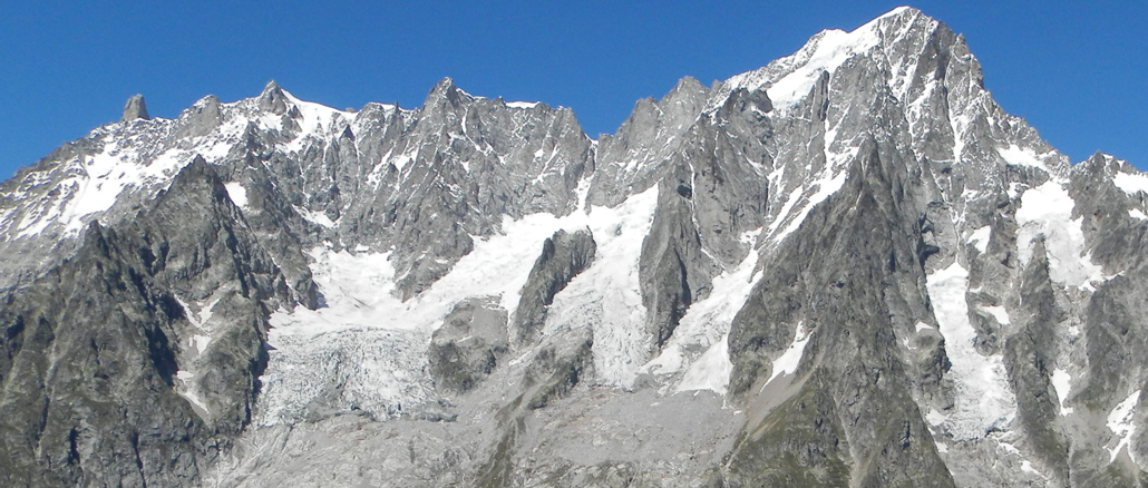 LODOWIEC NA MONT BLANC GROZI ZAWALENIEM