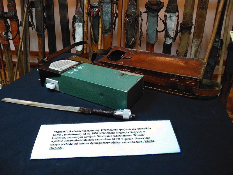 KLIMEK W MUZEUM NARCIARSTWA W CIEKLINIE