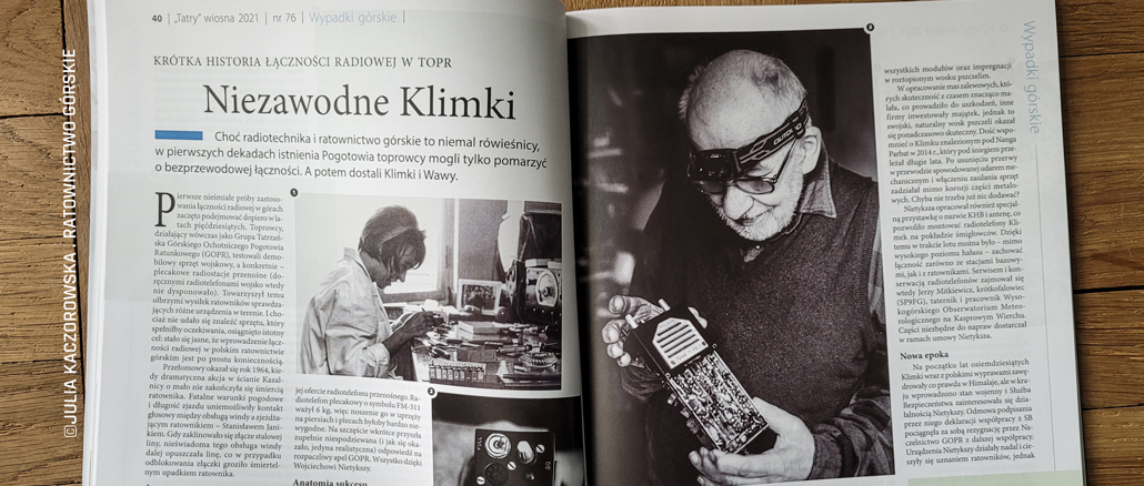 RADIOTELEFON KLIMEK NA ŁAMACH PRASY