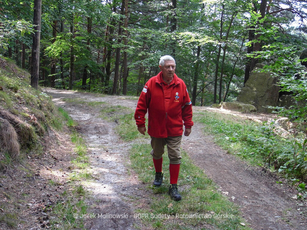 DONAT TOCZYŃSKI - RATOWNIK SENIOR GRUPY SUDECKIEJ GOPR