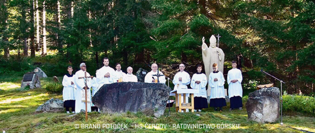 ŚW. JAN PAWEŁ II PATRONEM GÓRSKICH RATOWNIKÓW NA SŁOWACJI